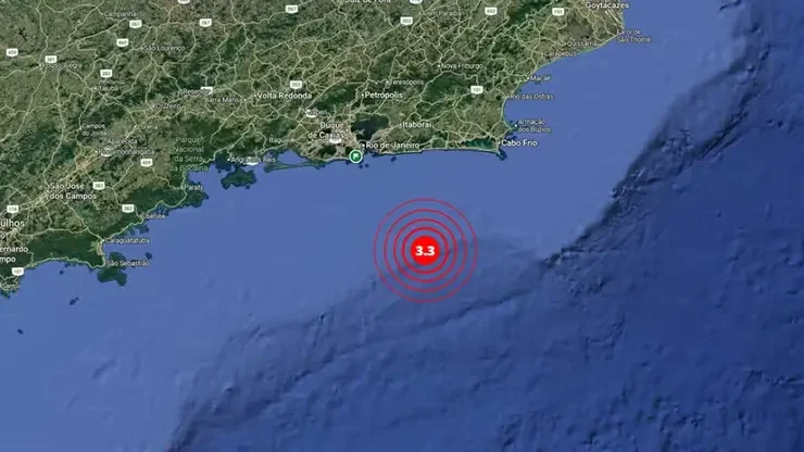 Tremor de Terra é Registrado no Litoral do Rio de Janeiro